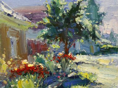 Этюд с маками