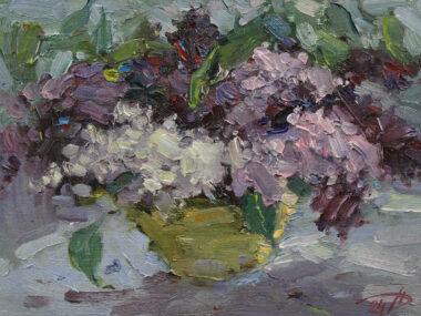 Корзина сирени