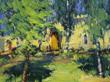 В тени берёз №2