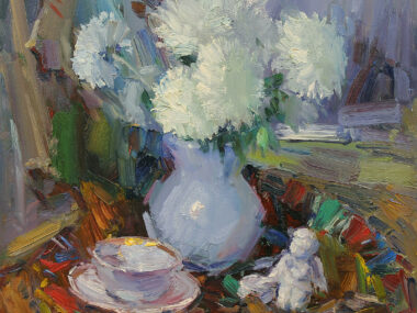 Натюрморт с ангелом