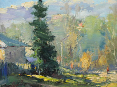 Этюд с ёлкой