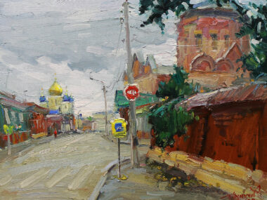 Елец. Облачно